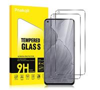 Pnakqil 2 Unidades Protector de Pantalla para Realme GT Master Edition 5G Cristal Templado Full HD Ultra Resistent 9H Dureza Antihuellas Sin Burbujas Antiarañazos Transparent Vidrio 6,43"