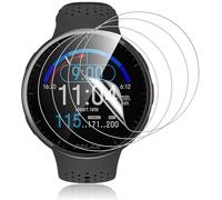Pnakqil 4 Piezas Protector de Pantalla para Polar Pacer Pro | Película TPU Flexible HD Clara [Anti-Arañazos, Impermeable, Sin Burbujas] | Cobertura Completa para Polar Pacer Pro Smartwatch