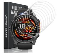 Pnakqil 8 Piezas Protector de Pantalla para Garmin Fenix 8 47mm/Garmin Fenix 7X Pro/Garmin Epix Pro 51mm Cristal Templado,Ultra HD Resistente a los Arañazos Sin Burbujas Vidrio Película Protectora