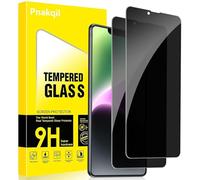 Pnakqil Protector Pantalla de Privacidad para iPhone 14 Cristal Templado,Vidrio Película Antiespia Anti-Spy,Dureza 9H Antiarañazos Sin Burbujas Privacy Screen Protector para iPhone 14,2 Unidades