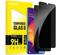 Pnakqil Protector Pantalla de Privacidad para Samsung Galaxy A50/A50s/A30s Cristal Templado,Vidrio Película Antiespia Anti-Spy,Dureza 9H Antiarañazos Sin Burbujas Privacy Screen Protector,2 Unidades