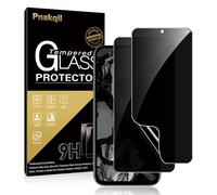 Pnakqil Protector pantalla privacidad para Google Pixel 8a,2 Piezas TPU Cristal Vidrio Templado Antiespia, HD Anti Arañazos Sin Burbujas Película Protectora para Google Pixel 8a 6,1"