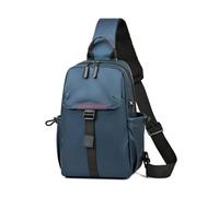 PNAWLLCF Bolso Bandolera Informal de Negocios for Hombre, 1 Bolso Cruzado, Bolso de Pecho de Gran Capacidad for Viento(Gray)