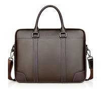 PNAWLLCF Bolso Bolso Bandolera Maletín Bolso De Gran Capacidad Bolso Bandolera Bolso De Negocios Suave Bolso Bandolera(Brown)
