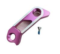 PNBVW 1 pieza de patilla de cambio de bicicleta for M/e/r/i/d/a #68 R/e/a/c/t/o S/c/u/l/t/u/r//a E/n/d/u/r/a/n/c/e D/i/s/c S/r/a/m 67, gancho de puntera de cambio de bicicleta de carbono(1PC pink hang