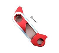 PNBVW 1 pieza de patilla de cambio de bicicleta for M/e/r/i/d/a #68 R/e/a/c/t/o S/c/u/l/t/u/r//a E/n/d/u/r/a/n/c/e D/i/s/c S/r/a/m 67, gancho de puntera de cambio de bicicleta de carbono(1PC RED No 67