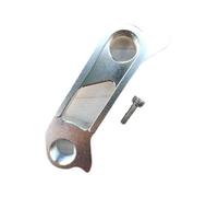 PNBVW 1 pieza de patilla de cambio de bicicleta for M/e/r/i/d/a #68 R/e/a/c/t/o S/c/u/l/t/u/r//a E/n/d/u/r/a/n/c/e D/i/s/c S/r/a/m 67, gancho de puntera de cambio de bicicleta de carbono(1PC SLIVER No