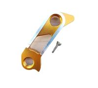 PNBVW 1 pieza de patilla de cambio de bicicleta for M/e/r/i/d/a #68 R/e/a/c/t/o S/c/u/l/t/u/r//a E/n/d/u/r/a/n/c/e D/i/s/c S/r/a/m 67, gancho de puntera de cambio de bicicleta de carbono(1PC Golden No