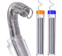 Pndeyo Paquete de 2 cables de soldadura de 0,8 mm de diámetro, soldadura de núcleo de colofonia 60-40, alambre de soldadura eléctrica portátil para reparación de componentes de dispositivos eléctricos