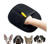 Pnedeodm Pet Hair Removal Glove with Dual-Sided Electrostatic Bristles, Electropaw Gloves, Reusable Pet Hair Remover Gloves, Versatile Pet Grooming Gloves for Grooming, Deshedding, Washing (*1)