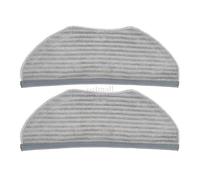 PNESHGTT Accesorios compatibles con XIAOMI MIJIA G1 MJSTG1 Mi Robot Vacuum-Mop Essential Cleaner Cubierta del Cepillo Rodillo Principal Filtro HEPA Paño de fregona(2 mop)