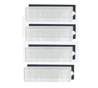 PNESHGTT Accesorios compatibles con XIAOMI MIJIA G1 MJSTG1 Mi Robot Vacuum-Mop Essential Cleaner Cubierta del Cepillo Rodillo Principal Filtro HEPA Paño de fregona(4 hepa)