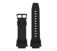 PNESHGTT Compatible con correa de reloj Casio AE-1500WH DW-291/W-737/WS-1500 WS-1400 A158/159 Resina Caucho Hombres(Black)