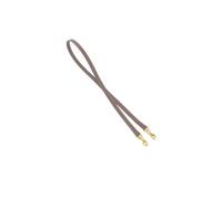 PNESHGTT Compatible con el minibolso casero, Correa de Hombro Cuero Epsom, reemplazo Cruzado una Sola axila(Elephant Gray Gold,Length 115cm)