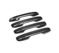 PNESHGTT Compatible con Honda Civic 11.ª generación, años 2022 y 2023, protectores de manija de puerta de coche, pegatinas, cubierta de fibra de carbono real, accesorios.(B)