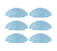 PNESHGTT Compatible con mopas HEPA con Filtro de Cepillo Lateral Compatible con aspiradoras robóticas Rowenta Explorer 20 40 50 RG7687/RR7687WH Force Sweep x3(6 Mops)