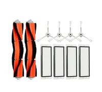 PNESHGTT Compatible con Xiaomi Mi Robot Aspirador 1 / 1S SDJQR01RR SDJQR02RR SDJQR03RR E2 E3 E4 E5 S4 MAX S5 Filtro de Cepillo Lateral Principal(Set B)