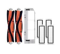 PNESHGTT Compatible con Xiaomi Mi Robot Aspirador 1 / 1S SDJQR01RR SDJQR02RR SDJQR03RR E2 E3 E4 E5 S4 MAX S5 Filtro de Cepillo Lateral Principal(Set A)