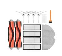 PNESHGTT Compatible con Xiaomi Mijia 1 1s Mi Robot Aspirador Filtro HEPA Mopa Rodillo Cepillo Lateral Accesorios Kit de Repuestos(3)