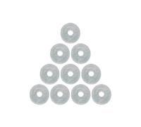 PNESHGTT Compatible con Xiaomi Robot Aspirador X10+ / X10 Plus Piezas Accesorios Cepillo Principal Cepillo Lateral Filtro HEPA Mopa Paño Bolsa for Polvo Repuesto(10 Mop Cloths)