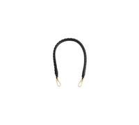 PNESHGTT Correa de Hombro Tejida en Espiral Amarilla Compatible con Bolsos Mujer, Duradera, Moderna y Resistente a la decoloración. Accesorios modificación(Black)