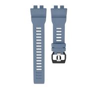 PNESHGTT Correa de repuesto Compatible con Casio GBA-800 serie GBD-800, correa reloj deportiva resina silicona for hombre, accesorio impermeable(Gray)