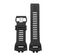 PNESHGTT Correa pulsera Compatible con Casio GBD-200-1A GBD-200RD-4 correa de reloj negra silicona suave deportiva impermeable