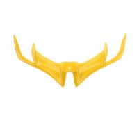 PNESHGTT Cubierta de Aletas carenado Delantero Motocicleta Compatible con Yamaha YZF-R125 Yamaha R125 YZF-R15 2017-2020 ala aerodinámica(Yellow)