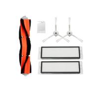 PNESHGTT Filtro HEPA + Cepillo Lateral + Principal Adecuado Compatible con Xiaomi MI Robot Aspirador 2 S50 S51 Accesorios(1)