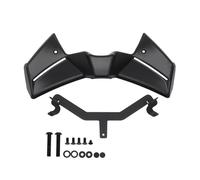 PNESHGTT Kit de alerón Delantero for Motocicleta, ala aerodinámica Desnuda, Compatible con MT-09 2024-2025(Black)