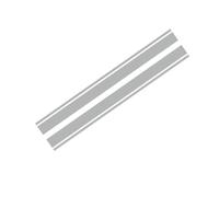 PNESHGTT Pegatina for capó de coche, cubierta motor, calcomanía vinilo artesanal, Compatible con Benz CLA45 W176 W177 W204 W205 C63 ACE GLA CLA GLC AMG W212(Silver)