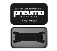 Pneuma Tiras nasales - Performance Competition Plus - Tiras nasales extra fuertes para respiración y ingesta de oxígeno - Tiras nasales atléticas para correr, alivio de ronquidos y mejor sueño - Tira