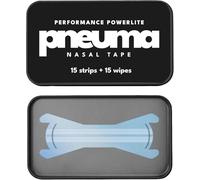 Pneuma Tiras nasales - Performance Powerlite - Tiras nasales extra fuertes para respiración y ingesta de oxígeno - Tiras nasales atléticas para correr, alivio de ronquidos y mejor sueño - Tira de