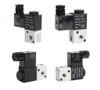 Pneumatic 3/2 Way Combination Series Solenoid Valve 3V1-06 M5 Integrated Valve 2F/3F/4F/5F/6F/7F/8F/9F/10F/11F(3V1-06 12F,B (DC24V))