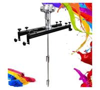 Pneumatic Bracket Mixer, Air Agitator, Electric Tank Mixer Machine, 1000L Paint Mix Tool, for Paint Coating Materials Viscous Liquid Ink(Small5cylinders)