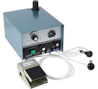 Pneumatic Engraving Machine, 60W Pneumatic Manual Engraving Machine, 4000Rpm Double Head Engraving Machine, Multi-Function Engraving Jewelry Tool,For Jewelry Crafts And Wrought Iron, HUANGHAIQIU