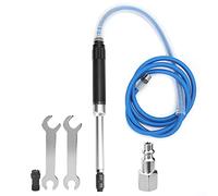 Pneumatic Grinder Pen KP - 604 | 30000 RPM Compressed - Gas Polisher for Small Space / Jewelry / Metal | 3mm & 6mm Chuck, 0.4 - 0.6 MPA, 1.5m Hose (Estilo de la UE)