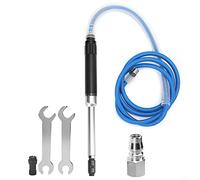 Pneumatic Grinder Pen KP - 604 | 30000 RPM Compressed - Gas Polisher for Small Space / Jewelry / Metal | 3mm & 6mm Chuck, 0.4 - 0.6 MPA, 1.5m Hose (Estilo japonés)