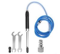 Pneumatic Grinder Pen KP - 604 | 30000 RPM Compressed - Gas Polisher for Small Space / Jewelry / Metal | 3mm & 6mm Chuck, 0.4 - 0.6 MPA, 1.5m Hose (Estilo estadounidense)