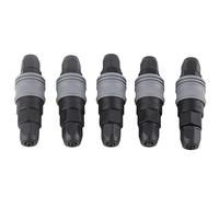 Pneumatic Quick Connector 5 - Pack | C Type Auto - Locking for Compressor Hose | 20kgf / cm² Pressure Rated Coupler Plug | - 35℃ ~ 60℃ Working Temperature (SP+PP-20)