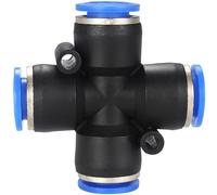 Pneumatic Quick Connector， Fitting Pipe Connector Tube Air Fittings Water Push in Hose Couping 4mm 6mm 8 10 12 14 16mm(12mm)