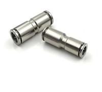 Pneumatic Quick Connector， PU/PG Brass Metal Coupling Straight Through Air Compressor Hose High Pressure Connector 4 6 8 10 12mm(Pg12 8)