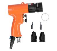 Pneumatic Rivet Tool for M3 M4 Nuts | Locking Head 1500RPM | Pneumatic Riveting Nut Tool with Alloy Steel Body | 1 / 4in Inlet for Sheet Metal/Cabinets/Pipes | KV - 7801E