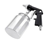 Pneumatic Sand Blasting Tool - High Pressure Abrasive Cleaner for Auto Prep | Metal Spray with Trigger Handle, Air Powered Rust Paint Stain Remover for Car Body Wood Panel Restoration