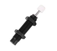 Pneumatic Shock Absorber, M12 x10mm AC1210-2 Stroke Monotube Oil Pressure Absorber, Mechanical Shock Absorbers, Length: 70mm