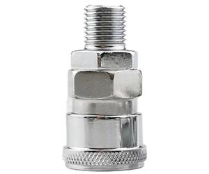 Pneumatic Tool Fittings - Type C Coupler Male Female Plug | Quick Release Thread Adapter Set, Compressor Accessory Fitting Kit, Pneumatic Tool Fittings For Compressor Connection