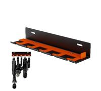 Pneumatic Tool Storage Rack - 5-Slot Holder, Wall-Mounted Tool Rack for Garage, Workshop, or Studio | Organizer Shelf for Drills, Screwdrivers, Grinders, Electric Tools in Home/Workplace Detailing