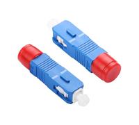 PNGKNYOCN Adaptador híbrido de fibra SC a FC, conector de fibra óptica monomodo 9/125 um SC/UPC macho a FC/UPC hembra para medidor de potencia óptica(2-Pack)