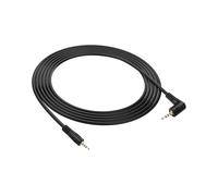 PNGKNYOCN ángulo recto 2.5mm Audio Aux Cable，90 Grado 2.5mm macho a macho TRRS estéreo auriculares auriculares Jack Conector Cable（1.8M） (1.8M, 90 Degree to Straight)