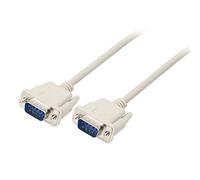 PNGKNYOCN DB9 Cable serial de datos RS232 macho a macho 2-3 Cross Null Modem Cable de extensión para computadoras, impresoras, escáneres (4.5FT)